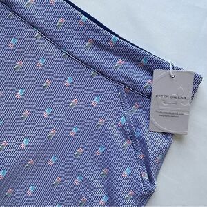 NWT Peter Millar Alice Petal Hem Dominoes Sport Skort XS